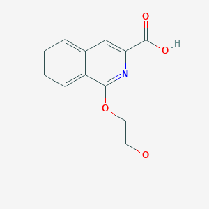 1-(2-Methoxyethoxy)isoquinoline-3-carboxylic AcidͼƬ