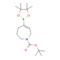 tert-butyl5-(4,4,5,5-tetramethyl-1,3,2-dioxaborolan-2-yl)-2,3,4,7-tetrahydroazepine-1-carboxylateͼƬ