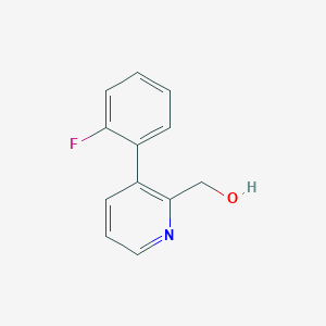 3-(2-Fluorophenyl)pyridine-2-methanolͼƬ