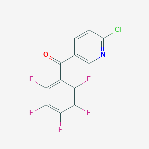 2-Chloro-5-(pentafluorobenzoyl)pyridineͼƬ