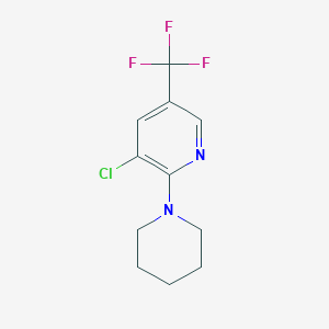 3-Chloro-2-(1-piperidinyl)-5-(trifluoromethyl)-pyridineͼƬ