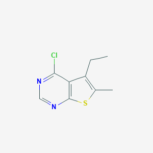 4-chloro-5-ethyl-6-methylthieno[2,3-d]pyrimidineͼƬ