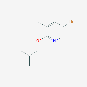 5-Bromo-2-isobutoxy-3-methylpyridineͼƬ