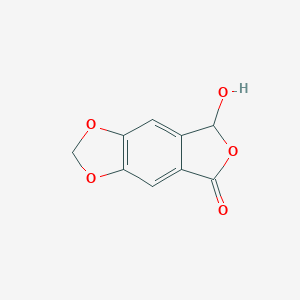 12-hydroxy-4,6,11-trioxatricyclo[7,3,0,0,3,7]dodeca-1,3(7),8-trien-10-oneͼƬ