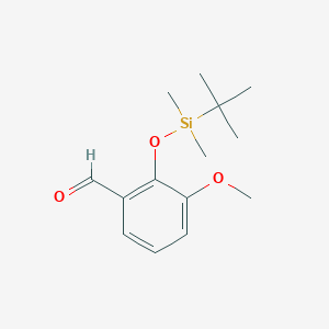 2-[[(1,1-Dimethylethyl)dimethylsilyl]oxy]-3-methoxy-benzaldehydeͼƬ