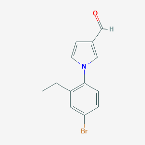 1-(4-Bromo-2-Ethylphenyl)-1h-Pyrrole-3-CarbaldehydeͼƬ