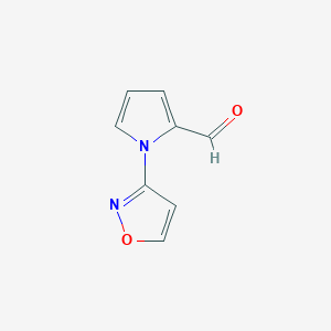 1-(3-isoxazolyl)-1H-pyrrole-2-carbaldehydeͼƬ