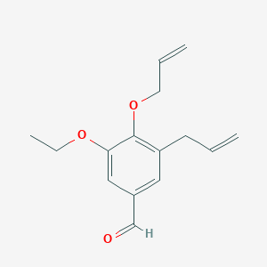 3-Allyl-4-(allyloxy)-5-ethoxybenzaldehydeͼƬ