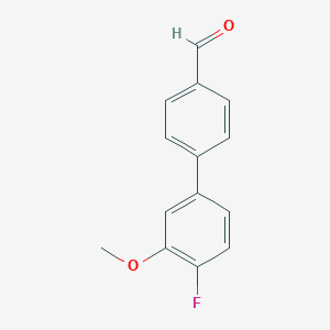 4-(4-Fluoro-3-methoxyphenyl)benzaldehydeͼƬ