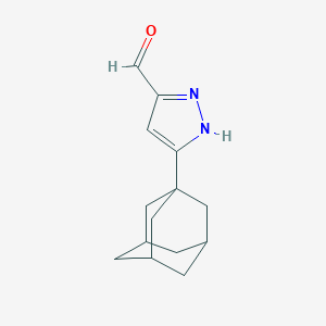 3-(Adamantan-1-yl)-1H-pyrazole-5-carbaldehydeͼƬ