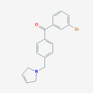 3-bromo-4'-(3-pyrrolinomethyl)benzophenoneͼƬ