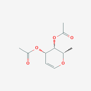 3,4-di-O-acetyl-2,6-anhydro-1,5-dideoxy-L-arabino-hex-5-enitolͼƬ