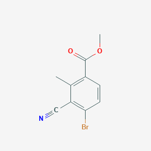 Methyl 4-bromo-3-cyano-2-methylbenzoateͼƬ