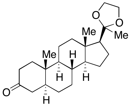 (5)-Pregnane-3,20-dione Cyclic 20-(1,2-Ethanediyl Acetal)ͼƬ