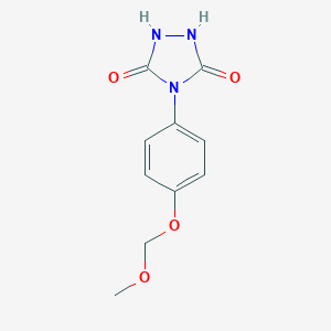 4-[4-(Methoxymethoxy)phenyl]-1,2,4-triazolidine-3,5-dioneͼƬ