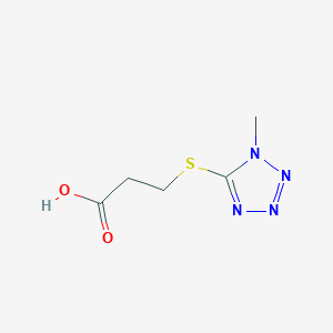 3-[(1-methyl-1H-tetrazol-5-yl)thio]propanoic acidͼƬ