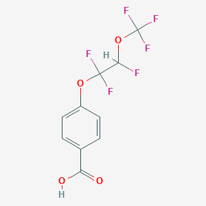 4-[1,1,2-Trifluoro-2-(trifluoromethoxy)ethoxy]benzoic acidͼƬ