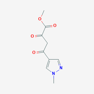 4-(1-Methyl-1 H-pyrazol-4-yl)-2,4-dioxo-butyric acid methyl esterͼƬ