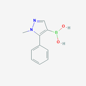 (1-Methyl-5-phenyl-1H-pyrazol-4-yl)boronic acidͼƬ