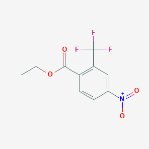 4-Nitro-2-trifluoromethyl-benzoic acid ethyl esterͼƬ