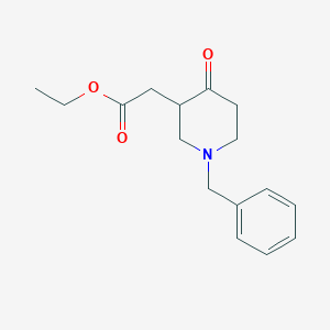 (1-BENZYL-4-OXO-PIPERIDIN-3-YL)-ACETIC ACID ETHYL ESTERͼƬ