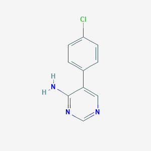 4-Amino-5-(4-chlorophenyl)pyrimidine 95%ͼƬ