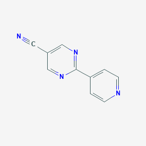 2-(Pyridin-4-yl)pyrimidine-5-carbonitrileͼƬ