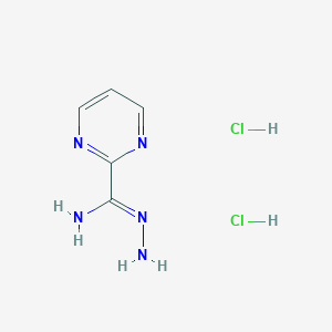 N-aminopyrimidine-2-carboximidamide dihydrochlorideͼƬ