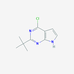 2-(tert-butyl)-4-chloro-7H-pyrrolo[2,3-d]pyrimidineͼƬ