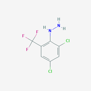 2,4-Dichloro-6-(trifluoromethyl)phenylhydrazineͼƬ