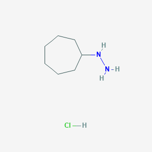 1-Cycloheptylhydrazine hydrochlorideͼƬ