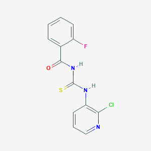 N-{[(2-chloropyridin-3-yl)amino]carbonothioyl}-2-fluorobenzamideͼƬ