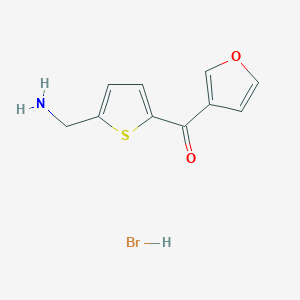 [5-(aminomethyl)-2-thienyl](3-furyl)methanone hydrobromideͼƬ