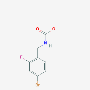 tert-Butyl 4-bromo-2-fluorobenzylcarbamateͼƬ