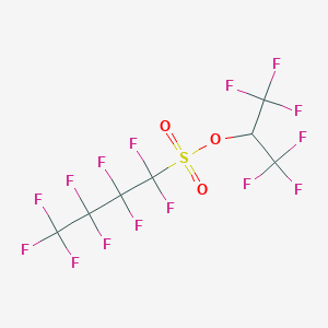 1,1,2,2,3,3,4,4,4-Nonafluoro-butane-1-sulfonic Acid 2,2,2-Trifluoro-1-trifluoromethyl-ethyl EsterͼƬ