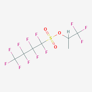 1,1,2,2,3,3,4,4,4-Nonafluoro-butane-1-sulfonic Acid 2,2,2-Trifluoro-1-methyl-ethyl EsterͼƬ