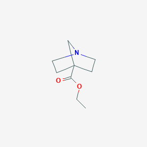 Ethyl 1-Azabicyclo[2,2,1]heptane-4-carboxylateͼƬ