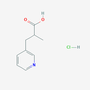 2-Methyl-3-pyridin-3-yl-propionic Acid hydrochlorideͼƬ