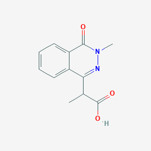 2-(3-Methyl-4-oxo-3,4-dihydro-phthalazin-1-yl)-propionicacidͼƬ