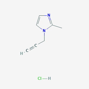 2-methyl-1-(prop-2-yn-1-yl)-1H-imidazole hydrochlorideͼƬ