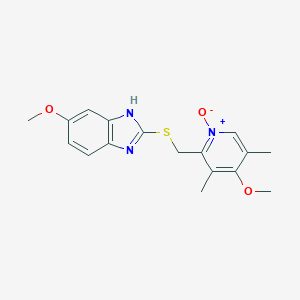 5-Methoxy-2-[[(4-methoxy-3,5-dimethyl-2-pyridinyl)methyl]thio]-1H-benzimidazole N-OxideͼƬ