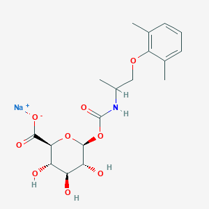 Mexiletine N-Carbonyloxy-D-Glucuronide Sodium SaltͼƬ