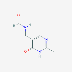 N-[(2-methyl-6-oxo-1,6-dihydropyrimidin-5-yl)methyl]formamideͼƬ