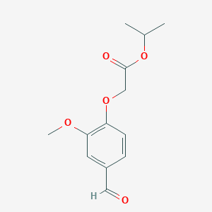 Isopropyl(4-Formyl-2-methoxyphenoxy)acetateͼƬ