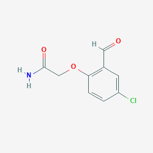 2-(4-chloro-2-formylphenoxy)acetamideͼƬ