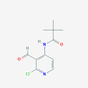 N-(2-Chloro-3-formylpyridin-4-yl)pivalamideͼƬ