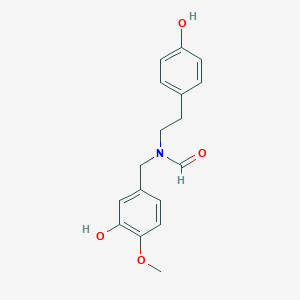 N-(p-Hydroxyphenethyl)-N-(3-hydroxy-4-methoxybenzyl)formamideͼƬ