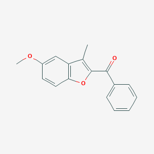 (5-Methoxy-3-methyl-1-benzofuran-2-yl)(phenyl)methanoneͼƬ