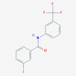 3-Iodo-N-(3-(trifluoromethyl)phenyl)benzamideͼƬ