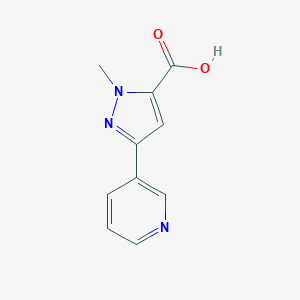 1-methyl-3-(pyridin-3-yl)-1H-pyrazole-5-carboxylic acidͼƬ